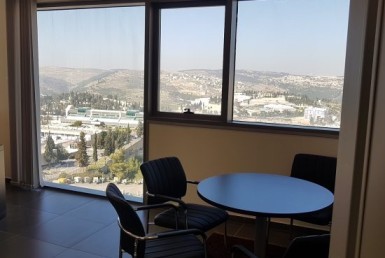 משרדים להשכרה במגדל חדש עם 8 מעליות ו- 2 לובאים מפוארים בירושלים בגבעת שאול